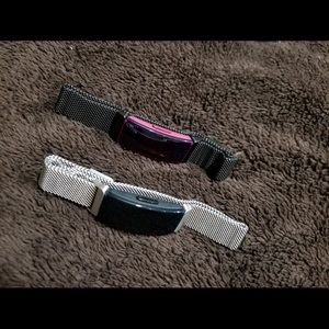 2 Fitbit Inspires. 3 Months Old. Few scratches.